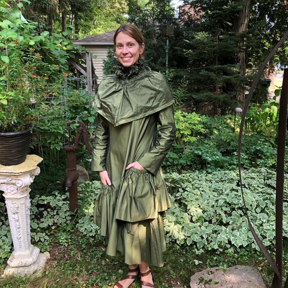 Matthildur/Elm Design dress and caplet